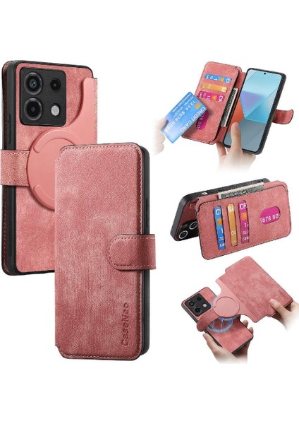 Xiaomi Redmi Not Için Flip Case 13 Pro 5g Cüzdan Mıknatıs Koruyucu Malzeme (Yurt Dışından)