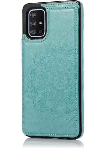 Samsung Galaxy A71 4g Flip Darbeye Pu Için Kart Tutucu Kılıf ile Cüzdan (Yurt Dışından)