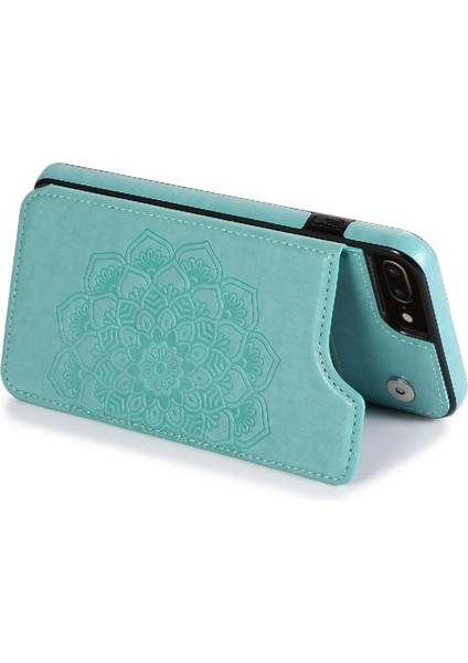 IPhone 6/6s Artı Kabartmalı Mandala Çift Için Kart Tutucu Kılıf ile Cüzdan (Yurt Dışından) fırsatları