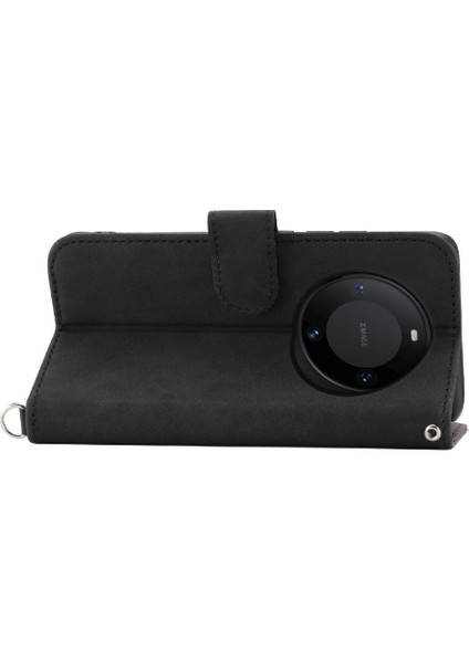 Huawei Mate 60 Pro Için Flip Case Kabartmalı Darbeye Çoklu Kredi Kartı (Yurt Dışından) modelleri