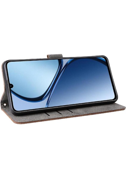 Realme C63 4g Kart Yuvaları Için Kılıf Kapak Rfıd Engelleme Manyetik Kapatma Pu (Yurt Dışından) modelleri