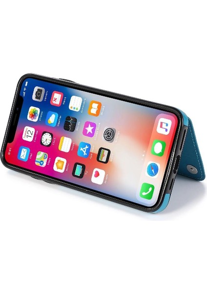 IPhone 11 Için Kart Tutucu Kılıf ile Cüzdan Çift Düğmeler Kabartmalı Mandala (Yurt Dışından) modelleri