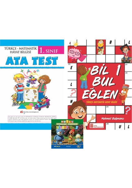 Ata Yayıncılık 1. Sınıf Ata Test - Bil Bul Eğlen