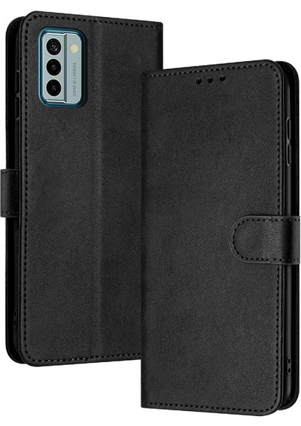 Kart Yuvası Pu Deri ile Toka Saf Renk ile Nokia G42 Için Flip Case (Yurt Dışından)