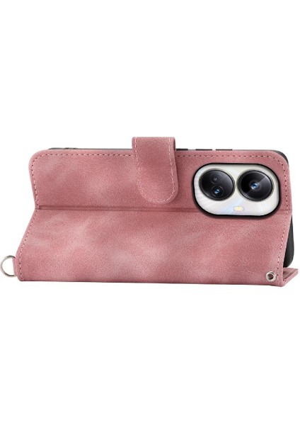 Realme 10 Pro Artı 5g Darbeye Dayanıklı Kabartmalı Bileklik Çoklu Için Flip Case (Yurt Dışından) modelleri
