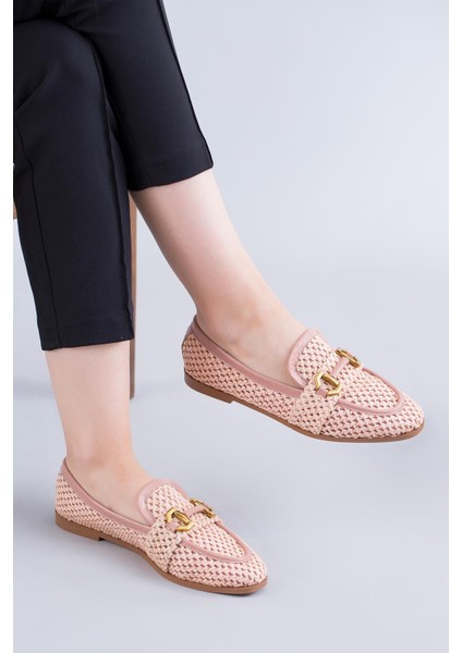 Selena Yazlık Hasır Kadın Günlük Ayakkabı Pudra fiyatları
