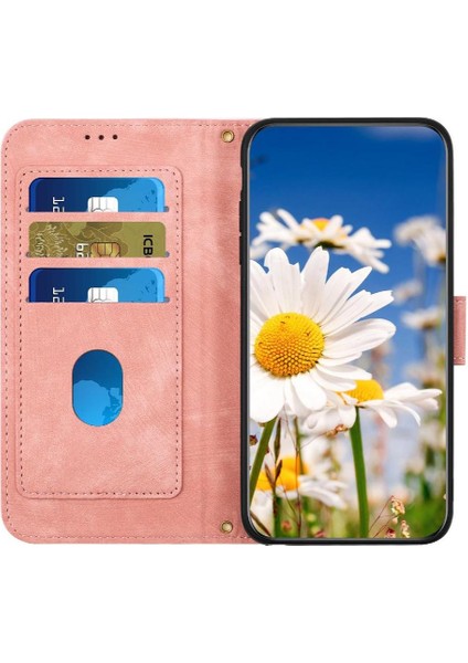 IPhone 12 Için Cüzdan Durumda Pro Max Kart Tutucu Kickstand Manyetik Kapatma (Yurt Dışından)