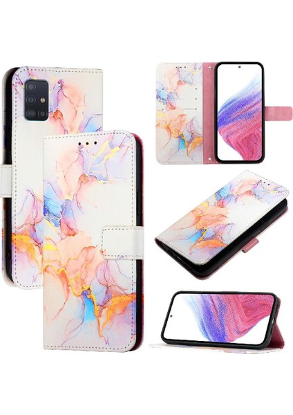 Samsung Galaxy A51 4g Pu Deri Cüzdan Kickstand Mermer Desen (Yurt Dışından) indirimleri