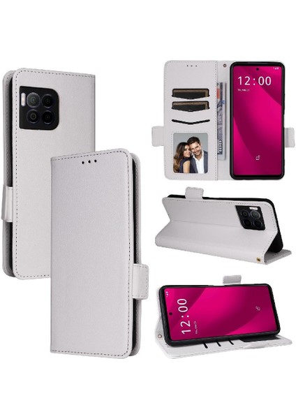 Revvl 7 Pro 5g Manyetik Pu Deri Yan Toka Kartı Için Flip Case (Yurt Dışından) fiyatları