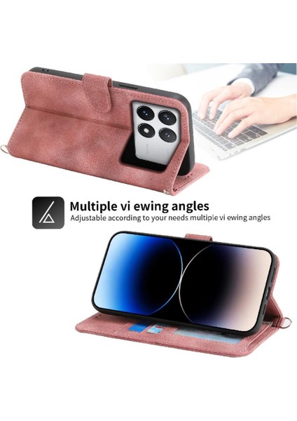 Xiaomi Poco X6 Pro 5g Bileklik Çoklu Kredi Kartı Yuvaları Için Flip Case (Yurt Dışından) indirimleri