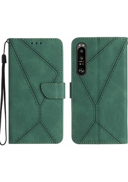 Sony Xperia 1 Vı Için Flip Case Yumuşak Pu Deri Yüksek Kalite Tpu Deri (Yurt Dışından)