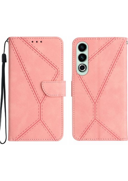 Oneplus Nord Ce4 Yüksek Kalite Tpu Deri Cüzdan Dikiş Için Flip Case (Yurt Dışından)