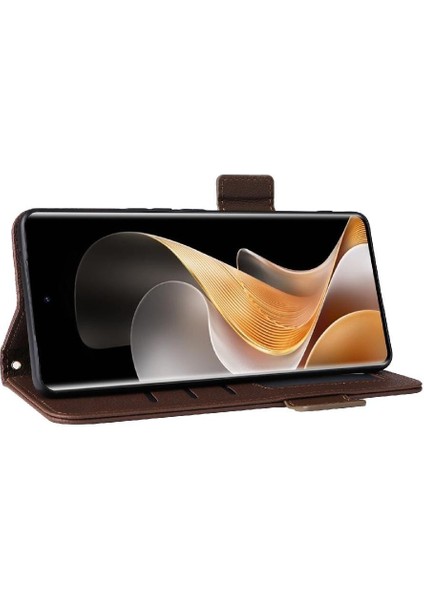 Vivo S19 Pro 5g Için Flip Case Cüzdan Kart Yuvaları Tutucu Yan Toka Pu (Yurt Dışından)