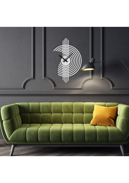 Dekoratif Metal Duvar Saati