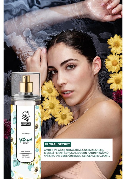 Floral Secret Body Mist Vücut Spreyi 150 ml