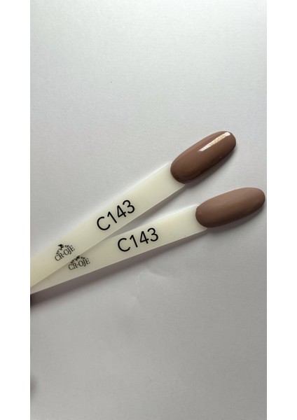 Kalıcı Oje C143 - Kahverengi (12 ML)
