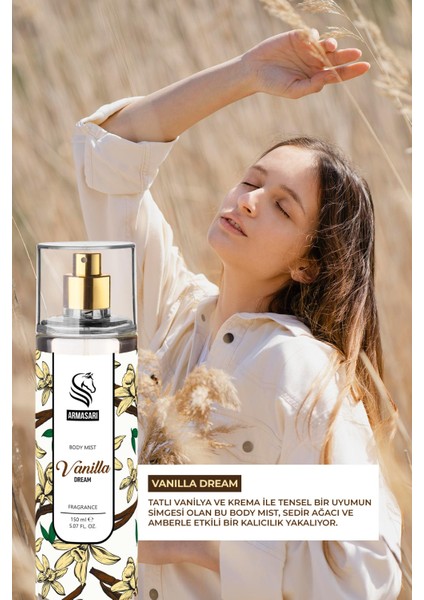 Vanilla Dream Body Mist Vücut Spreyi 150 ml