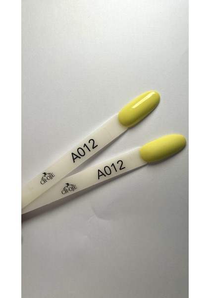 Kalıcı Oje A012 - Yeşilimsi Sarı (5 ML)
