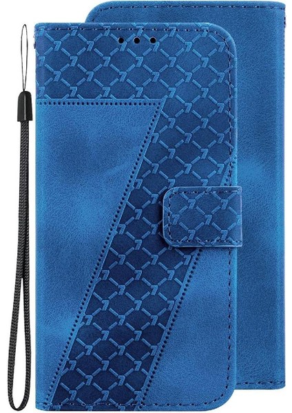 Telefon Kılıfı Için Xiaomi Poco M6 4g Flip Folio Kapak Pu Deri Cüzdan Kart (Yurt Dışından)