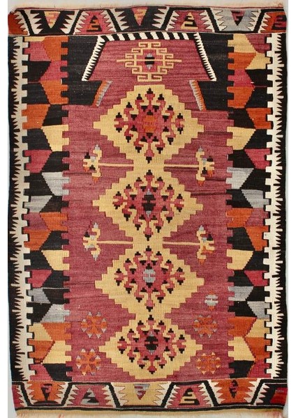 El Dokuması Kazak Kilim