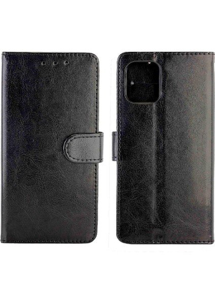 Samsung Galaxy Flip 5g Manyetik Kapatma Pu Deri Kart Için Flip Case (Yurt Dışından)