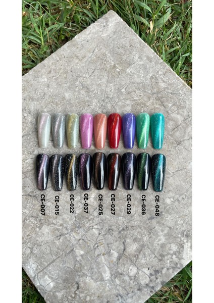 Kalıcı Oje 7d Cat Eye-037 (5 ML) Pembe