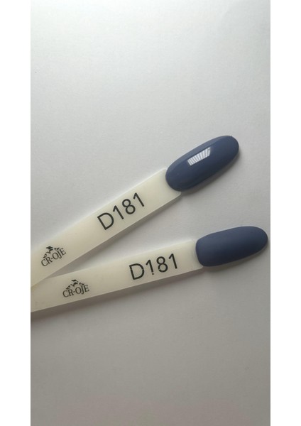 Kalıcı Oje D181 - Grimsi Mavi (5 ML)