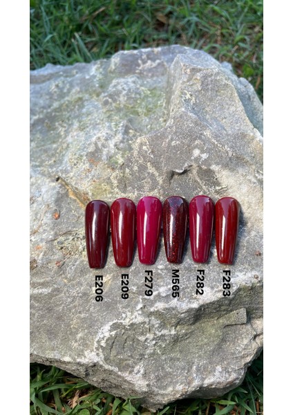Kalıcı Oje E206 - Koyu Bordo (5 ML)