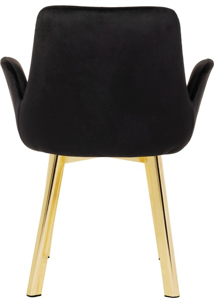 Gold Metal Ayaklı Salon/mutfak Sandalyesi Pescado (Babyface) Gold Ayak fırsatları