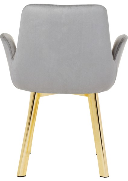 Gold Metal Ayaklı Salon/mutfak Sandalyesi Pescado (Babyface) Gold Ayak fırsatları
