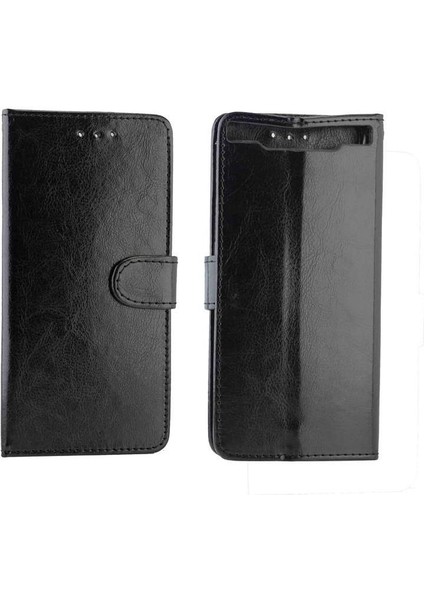 Samsung Galaxy A80 Manyetik Kapatma Darbeye Kickstand Pu Için Flip Case (Yurt Dışından)