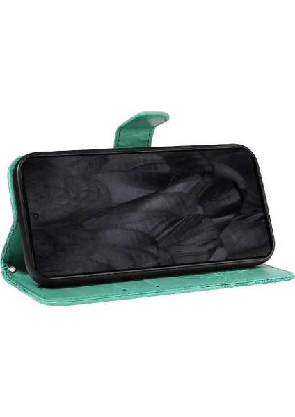 Kredi Kartı Yuvası Ayrılabilir El ile Google Pixel 8 Pro Için Flip Case (Yurt Dışından)