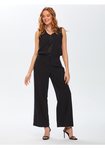 Yanı Payet Şeritli Wıdeleg Fıt Pantolon 69493 fiyatları