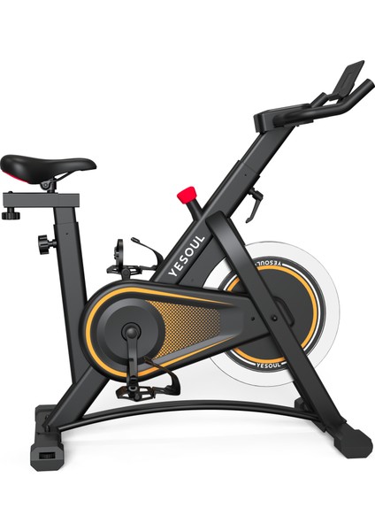 A1 Smart Spin Bike Kondisyon Bisikleti Siyah