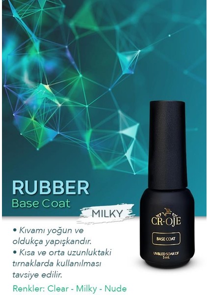 Rubber Base Coat - Milky(5 Ml)