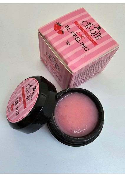 Besleyici Arındırıcı Nemlendirici Çilek Özlü El Peelingi (3 Gr)