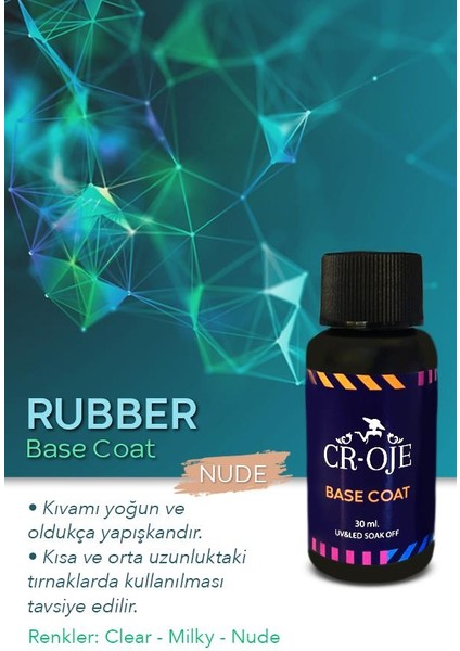 Rubber Base Coat - Nude (30 Ml)
