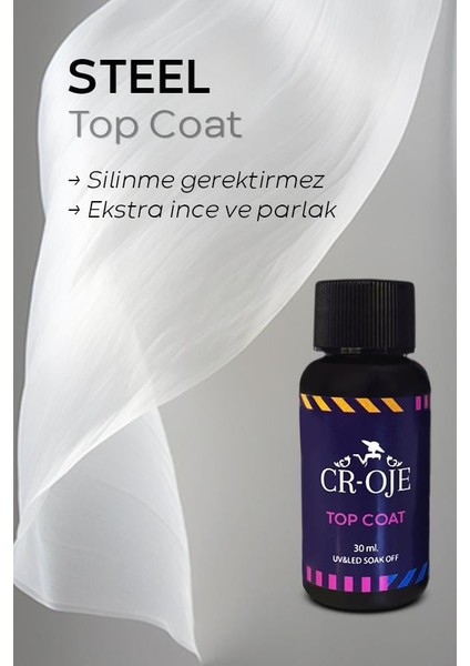 Steel Top Coat ( 30 Ml)
