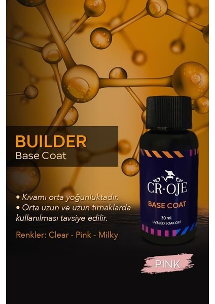 Buılder Base Coat- Pınk (30 Ml)