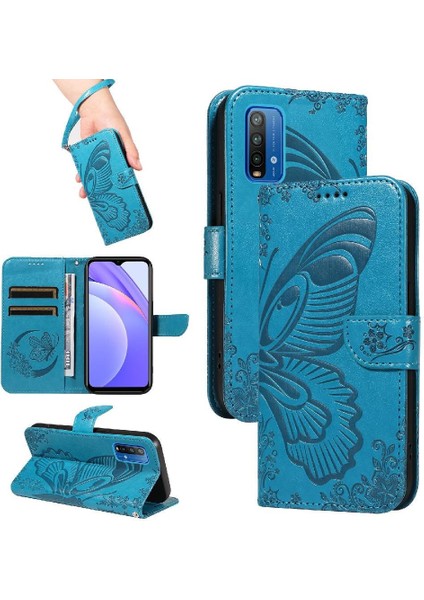 Kredi Kartı Yuvası ile Xiaomi Redmi 10X 4g Için Flip Case Yüksek Kalite El (Yurt Dışından)