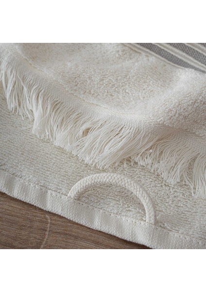 Aya 2'li Yüz Havlusu Seti Krem modelleri