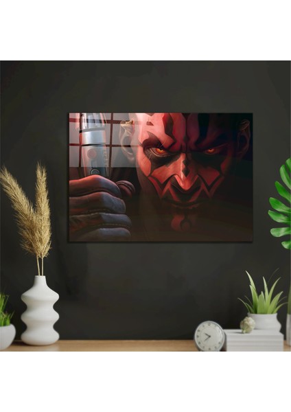 Star Wars Darth Maul Metal Poster Tablo