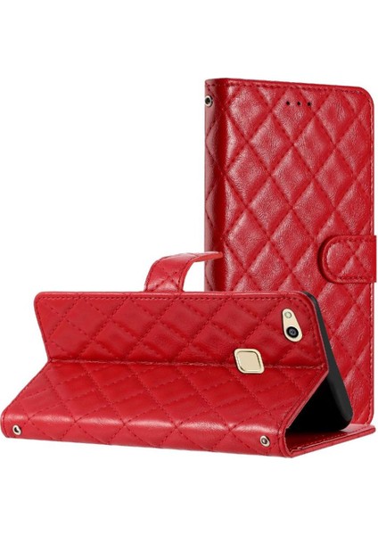 Huawei P10 Lite Için Flip Case Pu Deri Cüzdan Manyetik Folio Kart Yuvaları (Yurt Dışından) indirimleri