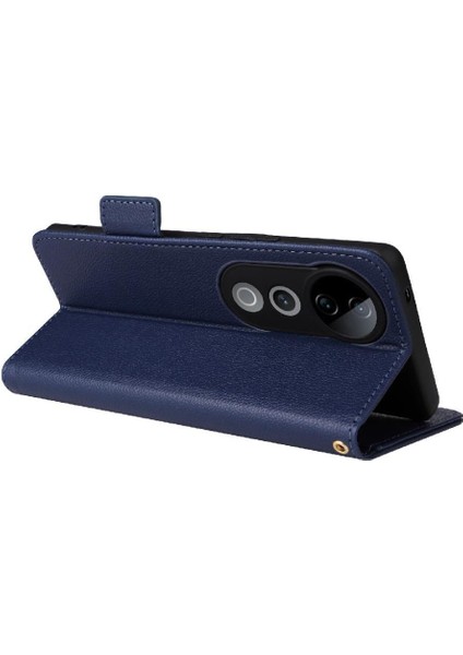 Vivo S19 Pro 5g Için Flip Case Cüzdan Kart Yuvaları Tutucu Yan Toka Pu (Yurt Dışından)