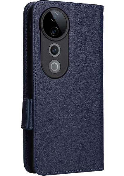 Vivo S19 Pro 5g Için Flip Case Cüzdan Kart Yuvaları Tutucu Yan Toka Pu (Yurt Dışından)