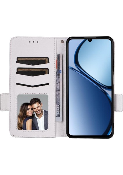 Realme C63 4g Için Flip Case Pu Deri Cüzdan Manyetik Yan Toka Kartı (Yurt Dışından) fırsatları