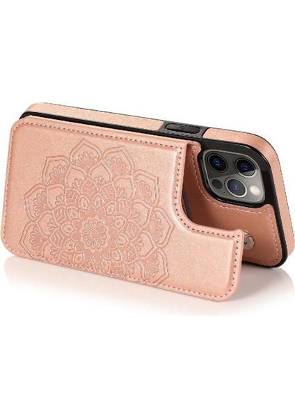 IPhone 12 Için Kart Tutucu Kılıf ile Cüzdan Pro Max Desen Çiçek Pu Flip (Yurt Dışından) indirimleri
