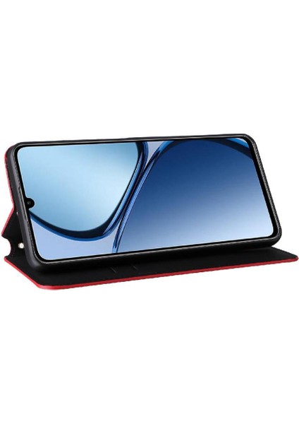 Realme C63 4g Pu Deri Cüzdan Manyetik Kapatma Kartı 3D Için Flip Case (Yurt Dışından) fırsatları