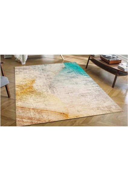 Halı Renk Dalgası Desenli Dijital Baskı Halı modelleri