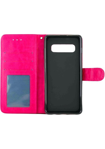 Samsung Galaxy S10 Artı Manyetik Kapatma Kickstand Pu Kart Için Flip Case (Yurt Dışından) fiyatları